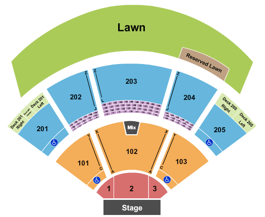 Veterans United Home Loans Amphitheater Farm Aid Seating Chart